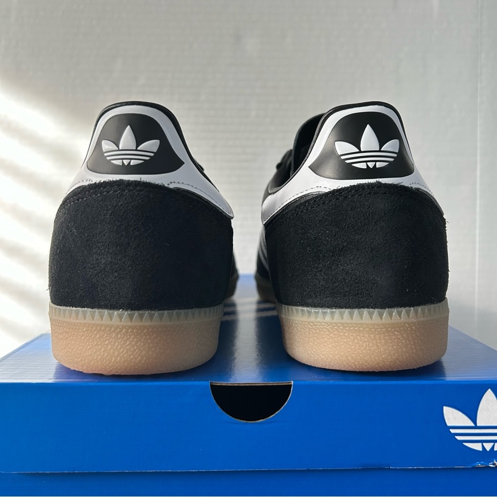 Adidas Samba JP Black and White Gum Size M12/W13 - Picture 3 of 7